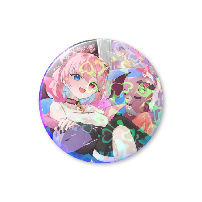 ホログラム缶バッジ - 56mm