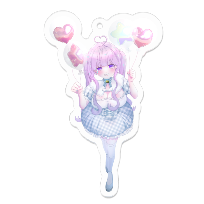 アクリルキーホルダー - 70 x 70 (mm)