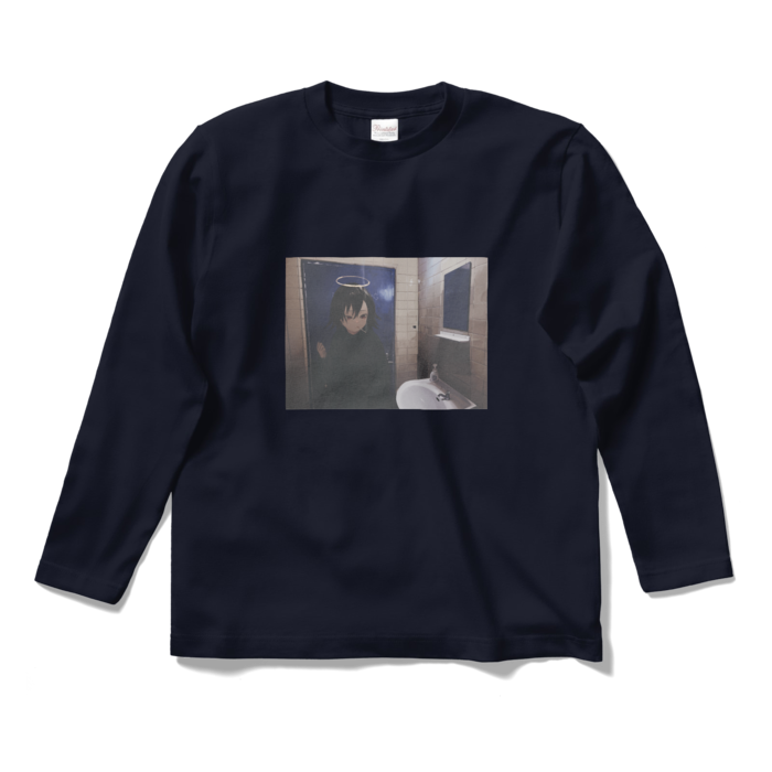 ロングスリーブTシャツ - S - ネイビー