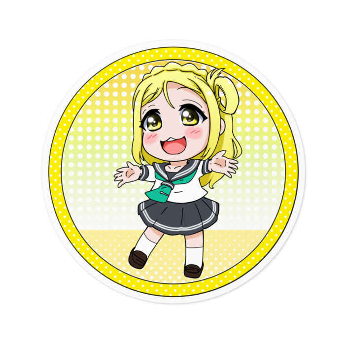 ラブライブサンシャイン マリー ステッカー Mariamix Booth