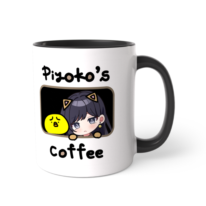 ツートンカラーマグカップ - 直径 8.2cm / 高さ 9.5cm