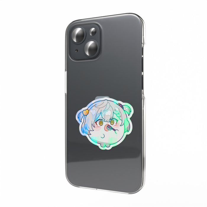 ホログラムスマホステッカー - 縦