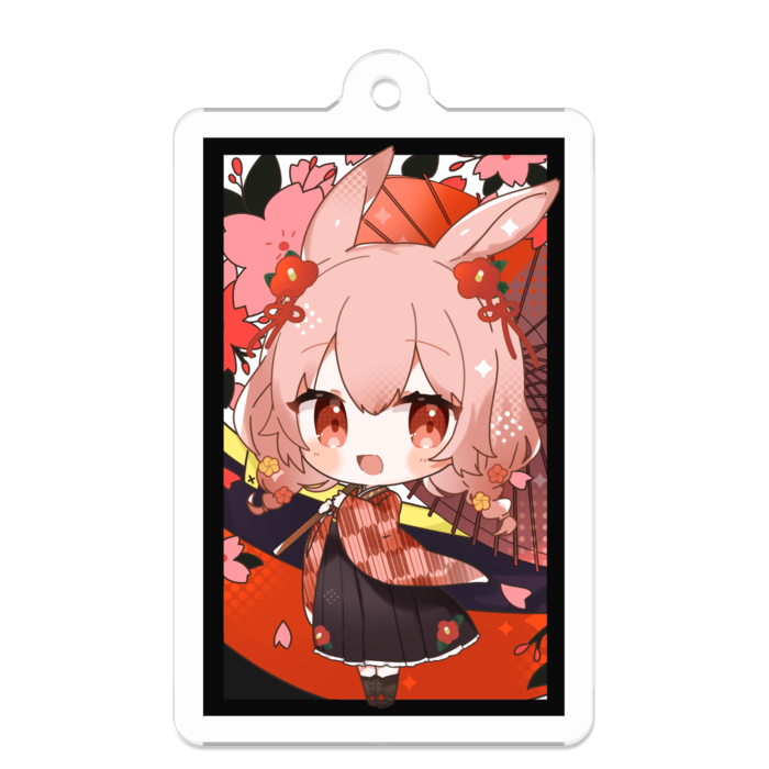 アクリルキーホルダー - 50 x 50 (mm)