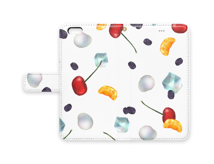 手帳型iPhoneケース - iPhone 6 Plus / 6s Plus - ストラップ穴 あり