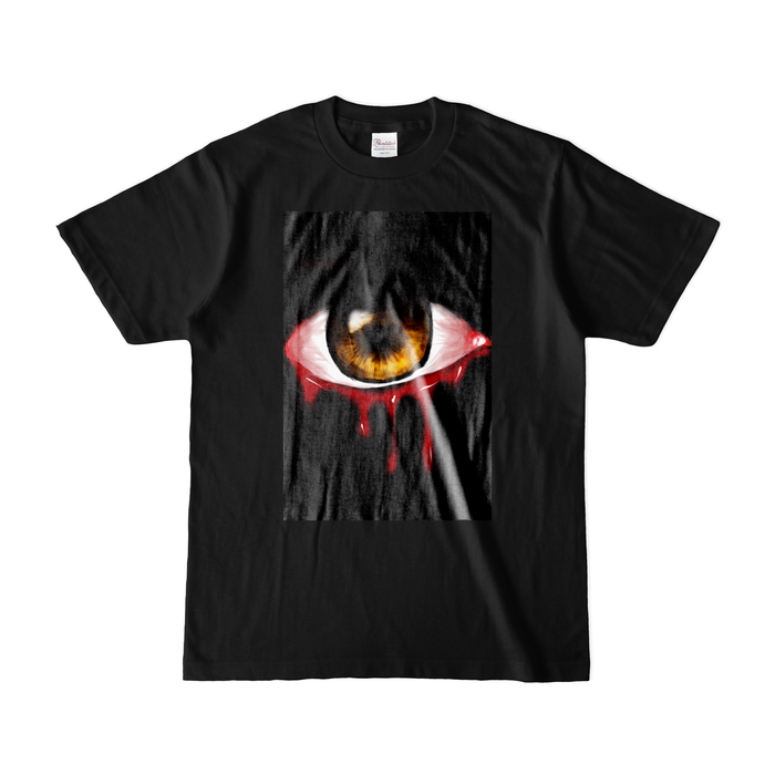 カラーTシャツ(濃色) - S - ブラック