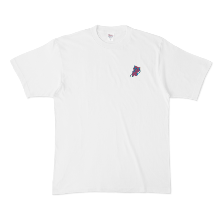 ねこTシャツ - XL - 白(3)