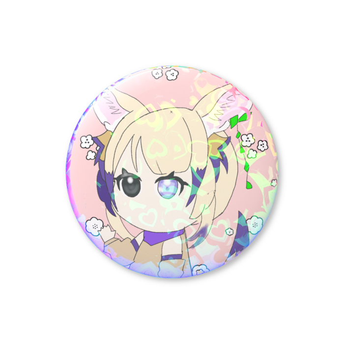 ホログラム缶バッジ - 25mm