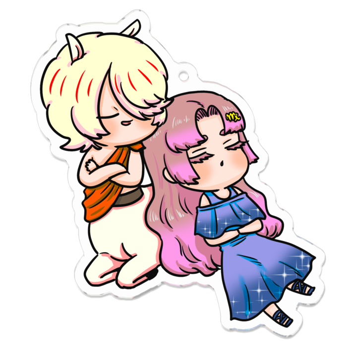 アクリルキーホルダー - 70 x 70 (mm)