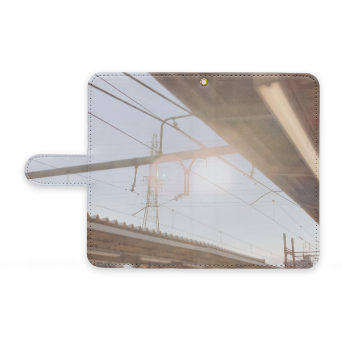 手帳型Androidケース - M - ストラップ穴 あり