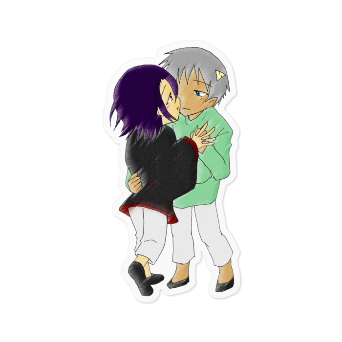 ステッカー - 100 x 100 (mm)