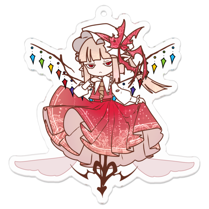 アクリルキーホルダー - 70 x 70 (mm)