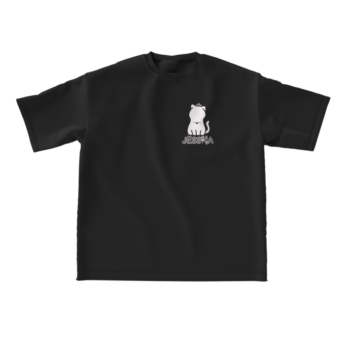 ビッグシルエットTシャツ - L - 両面