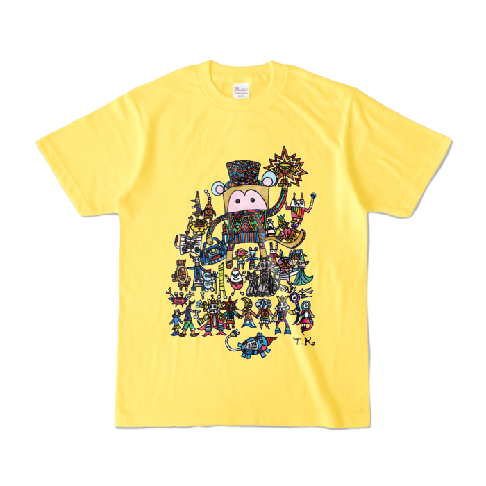 カラーTシャツ - S - イエロー （濃色）