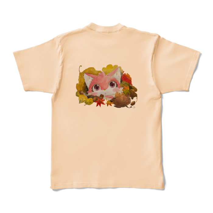 カラーTシャツ - XL - ナチュラル (淡色)(1)