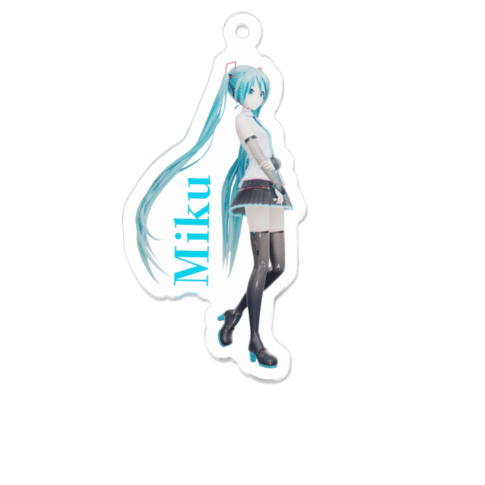 アクリルキーホルダー - 70 x 70 (mm)