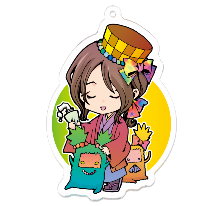 アクリルキーホルダー - 70 x 70 (mm)