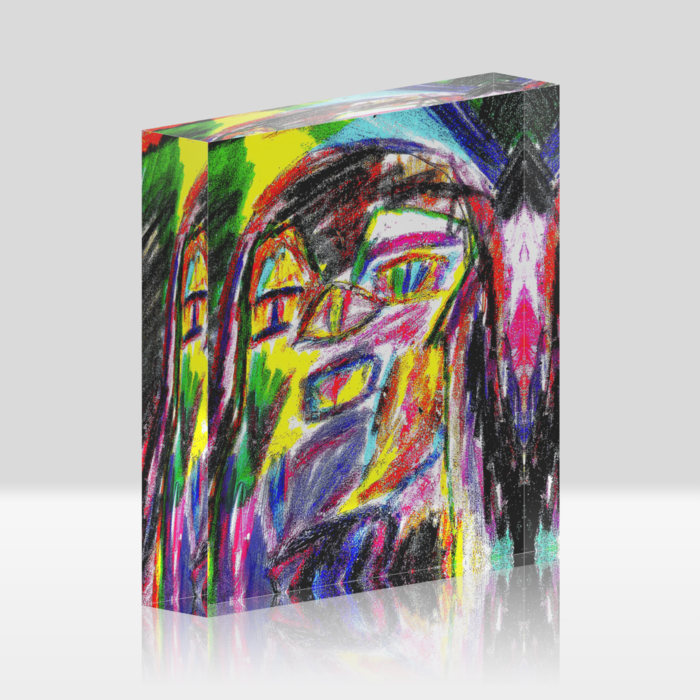 アクリルブロック - 100x100mm