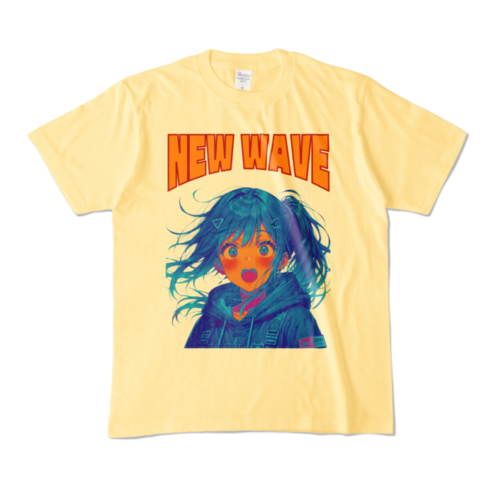 カラーTシャツ - M - ライトイエロー (淡色)