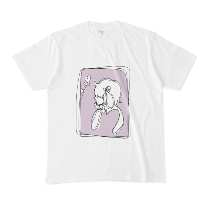Tシャツ - M - 白(カラー)