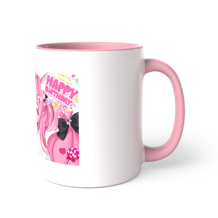 ツートンカラーマグカップ - 直径 8.2cm / 高さ 9.5cm