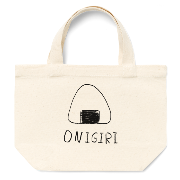 おにぎりトートバッグ - S -