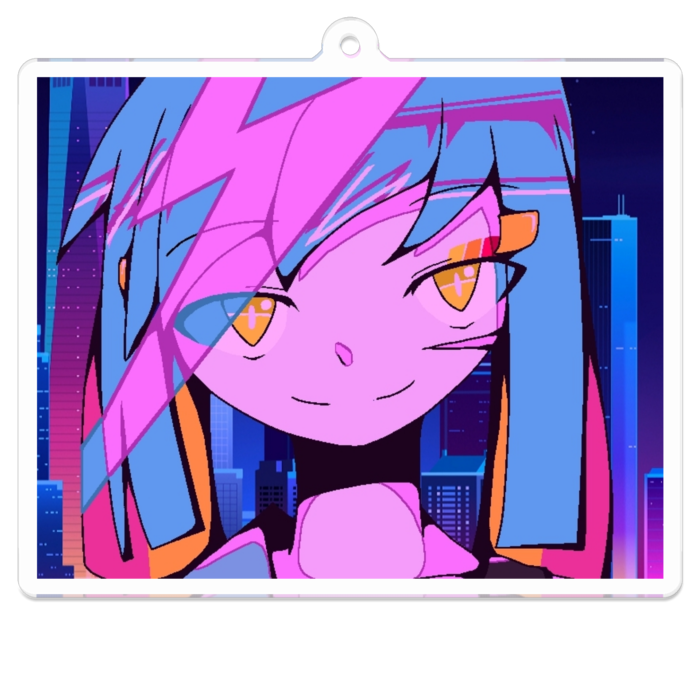 アクリルキーホルダー - 70 x 70 (mm)