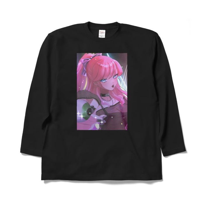 ロングスリーブTシャツ - XL - ブラック