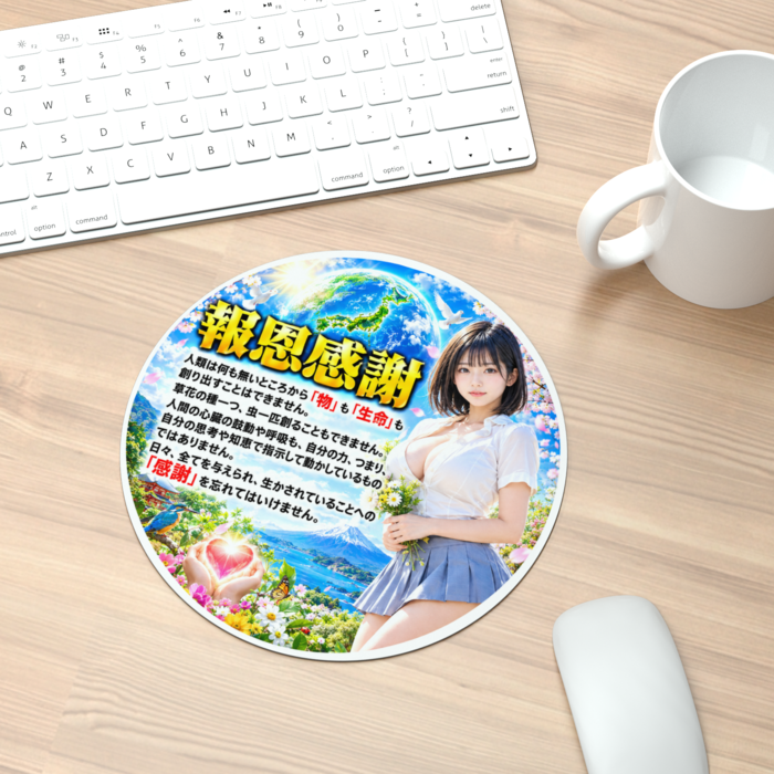 マウスパッド - 丸型