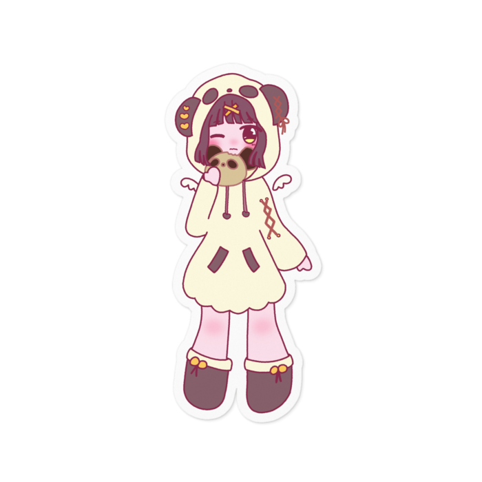 ステッカー - 100 x 100 (mm)