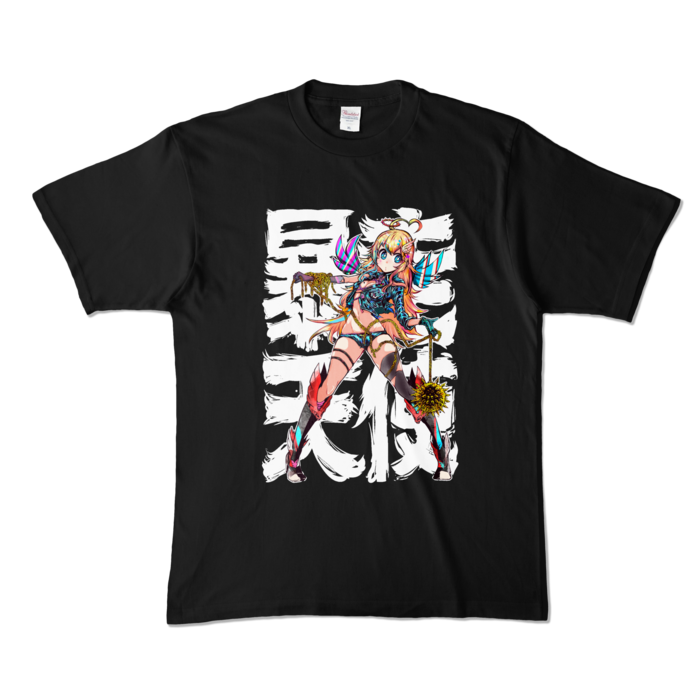 カラーTシャツ - XL - ブラック (濃色)