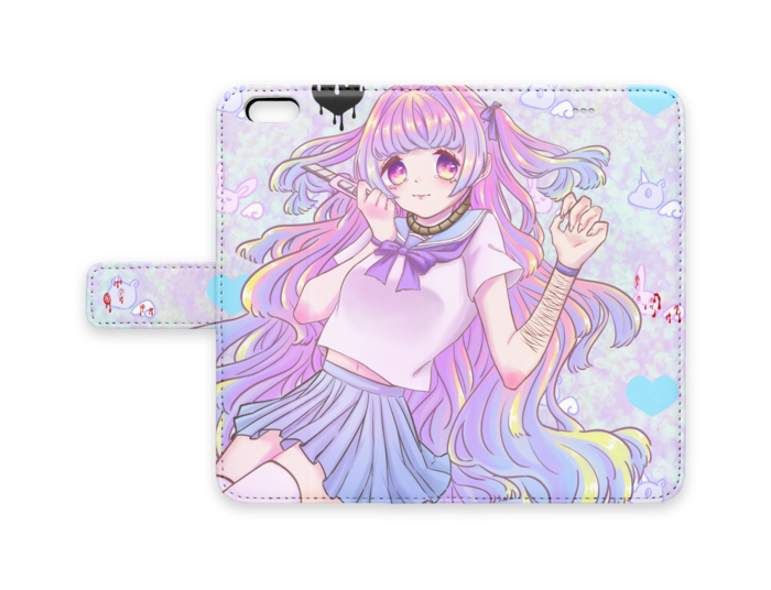 手帳型iPhoneケース - iPhone 6 Plus / 6s Plus - ストラップ穴 なし