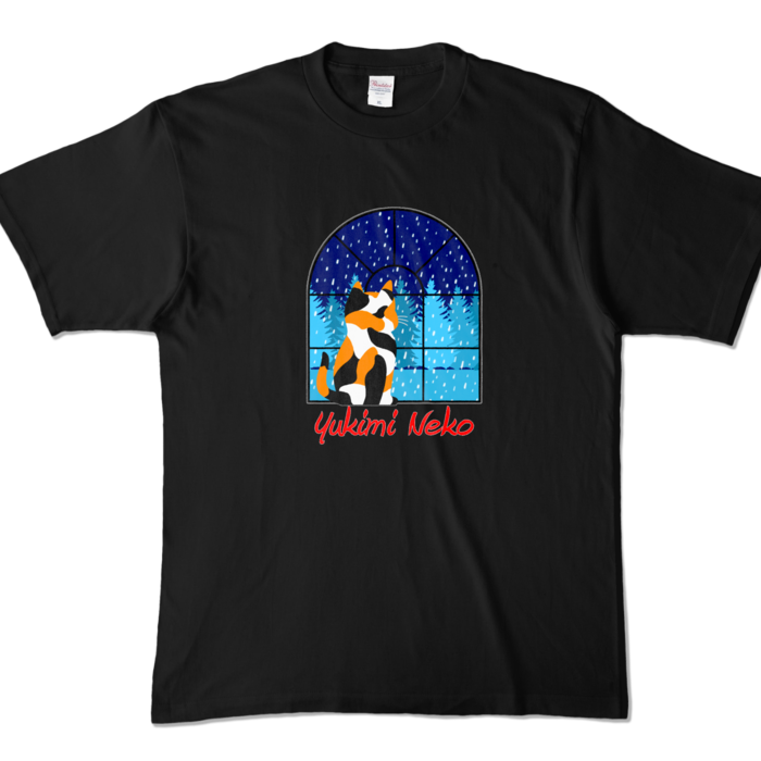 カラーTシャツ - XL - ブラック (濃色)