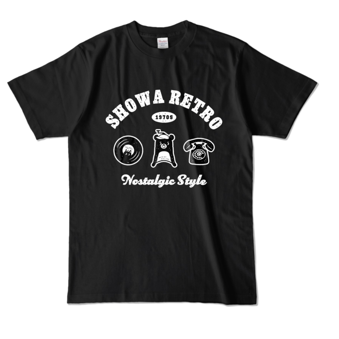 カラーTシャツ - L - ブラック （濃色）