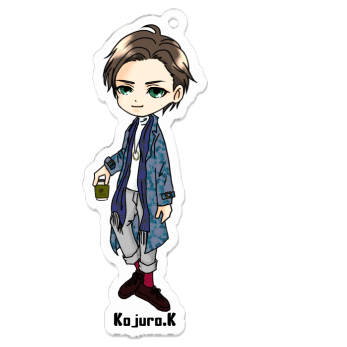 アクリルキーホルダー - 70 x 70 (mm)