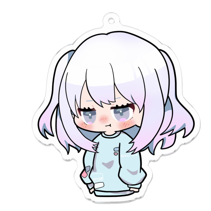 アクリルキーホルダー - 70 x 70 (mm)