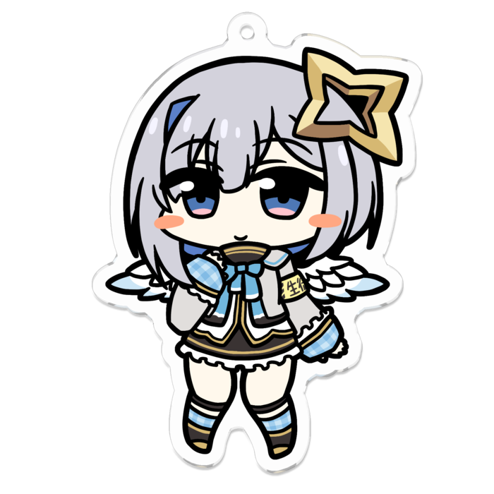 アクリルキーホルダー - 70 x 70 (mm)