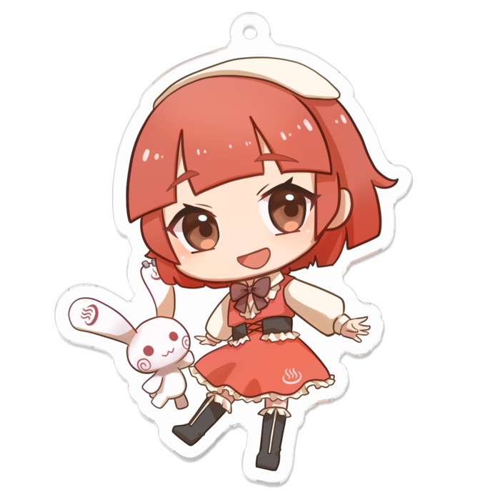 アクリルキーホルダー - 70 x 70 (mm)