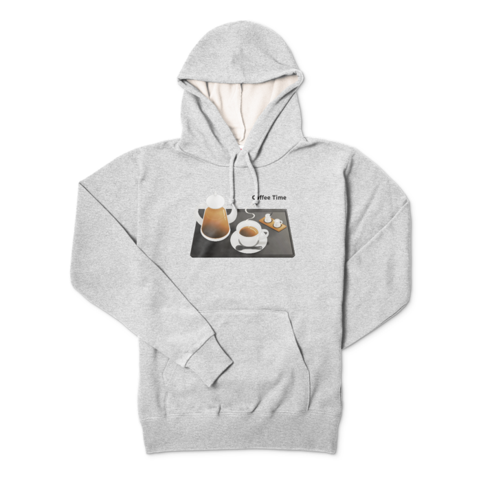 プルパーカー　灰色　M