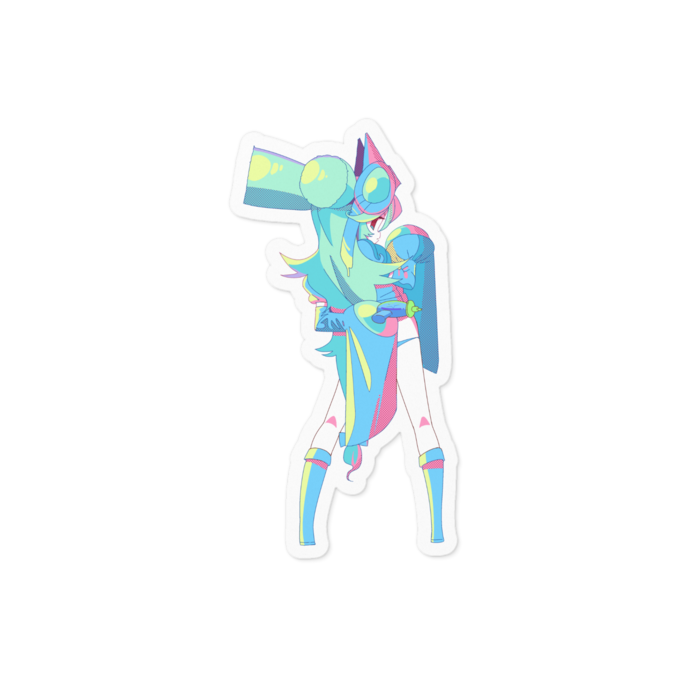 ステッカー - 100 x 100 (mm)