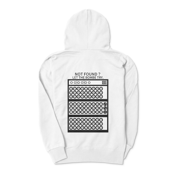 ジップパーカー - S - ホワイト