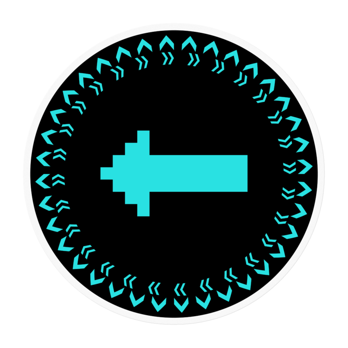 ステッカー - 100 x 100 (mm)