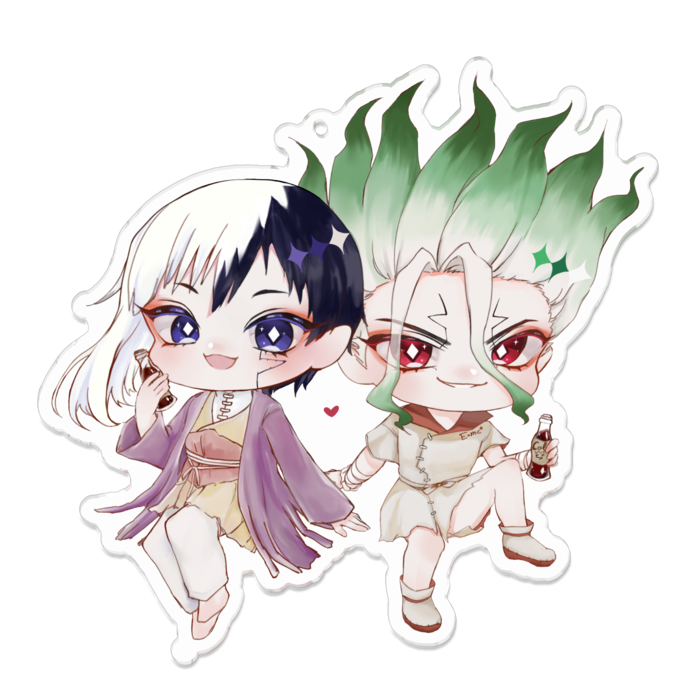 アクリルキーホルダー - 100 x 100 (mm)