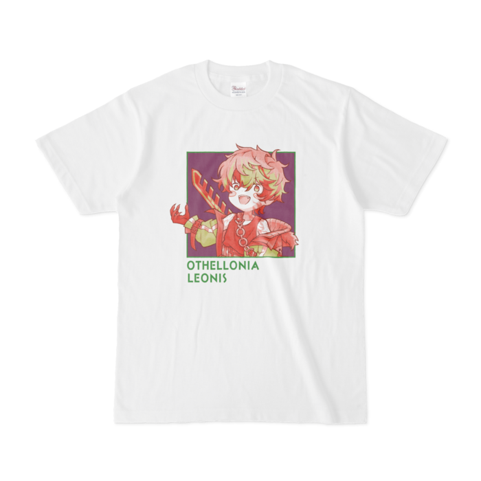 ちびキャラ「レオニス」 デザインTシャツ(S/ホワイト)