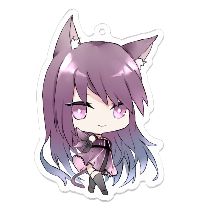 アクリルキーホルダー - 70 x 70 (mm)