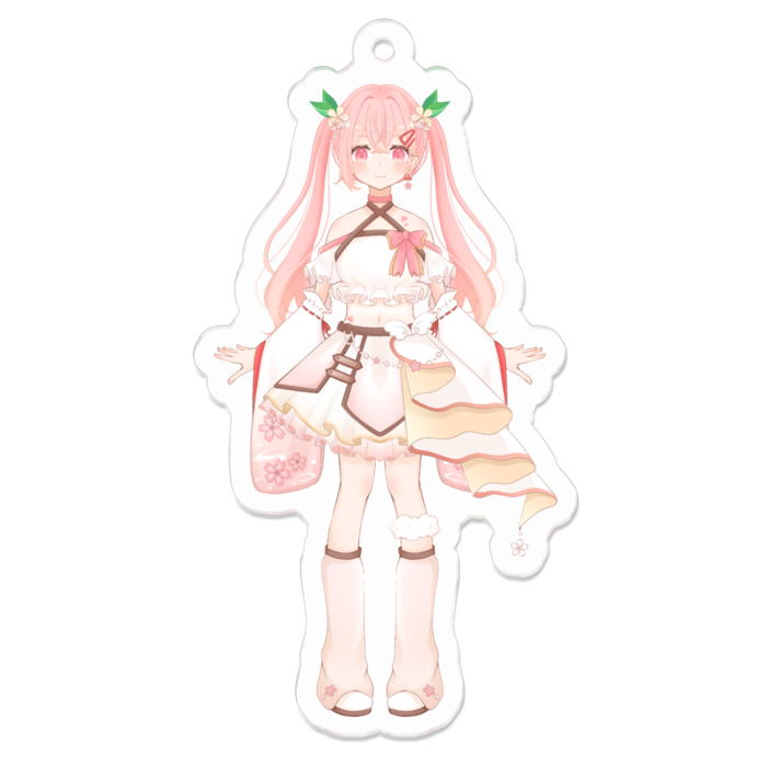 アクリルキーホルダー - 70 x 70 (mm)