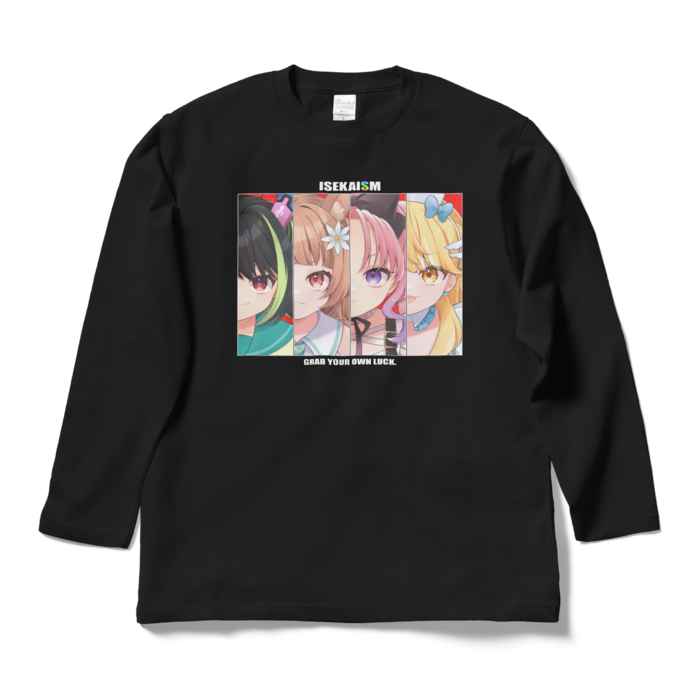 ロングスリーブTシャツ - L - ブラック