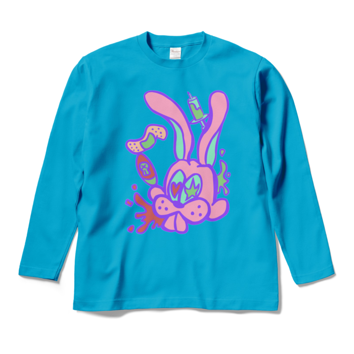 ロングスリーブTシャツ - M - ターコイズ