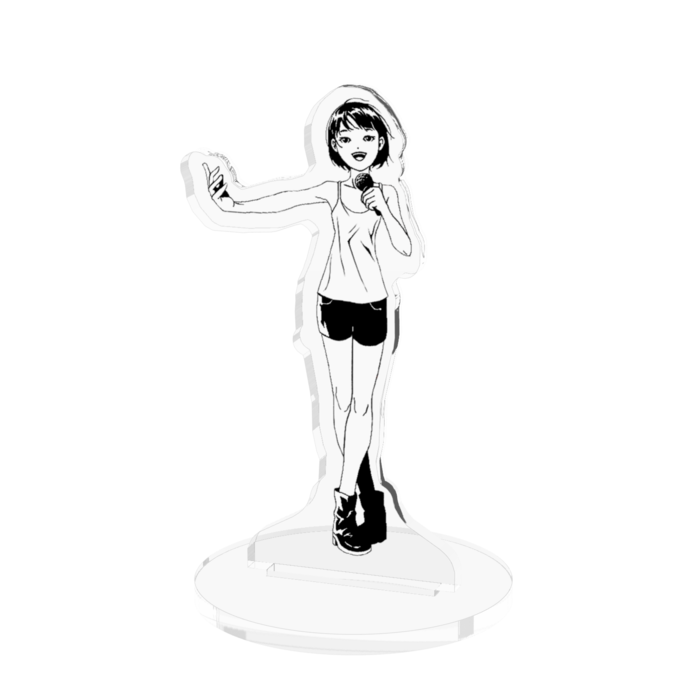 アクリルフィギュア - 70x70mm