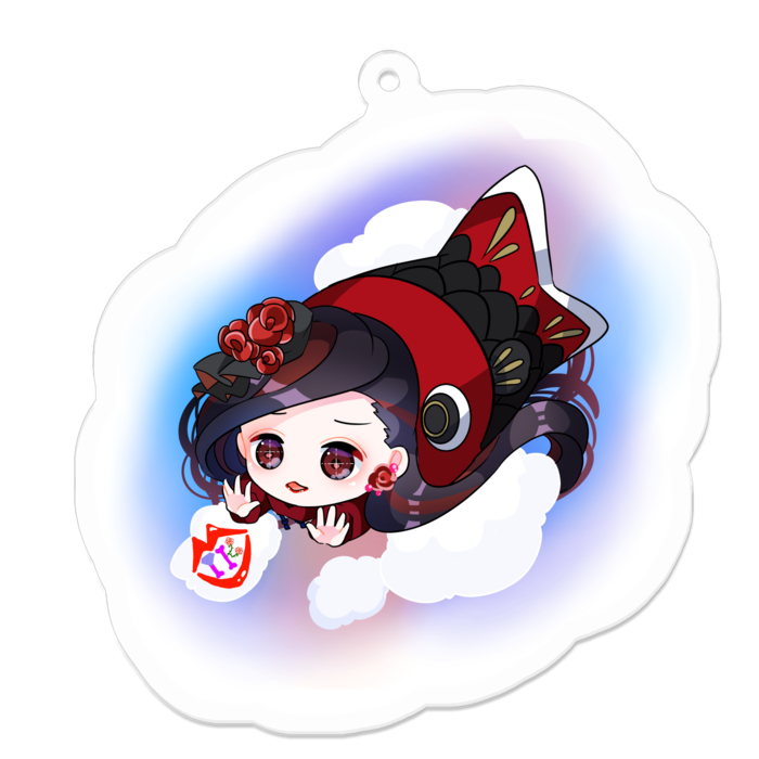 アクリルキーホルダー - 70 x 70 (mm)