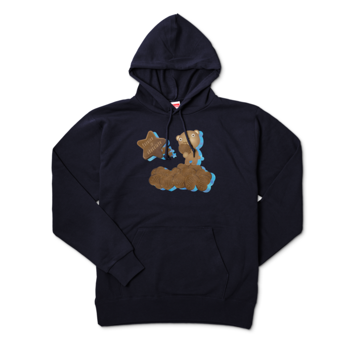 パーカー - XL - ネイビー